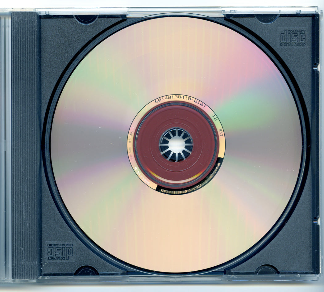 ARMAGEDDON - THE ALBUM Original CD Soundtrack (CD face)