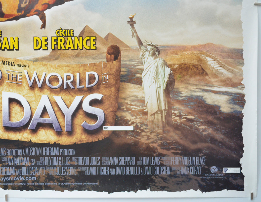 AROUND THE WORLD IN 80 DAYS (Bottom Right) Cinema Quad Movie Poster