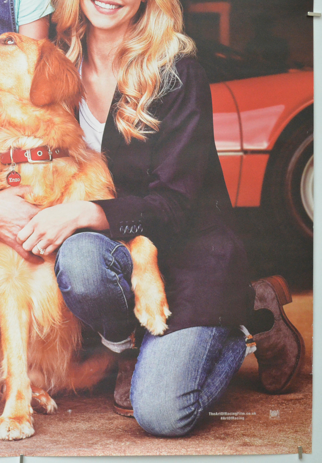 THE ART OF RACING IN THE RAIN (Bottom Right) Cinema One Sheet Movie Poster