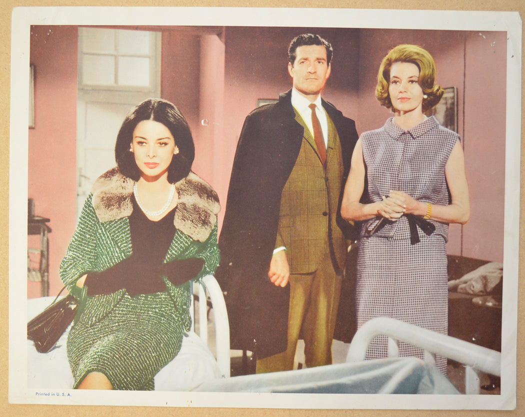 ASSASSINATION IN ROME (Card 8) Cinema Lobby Card Set