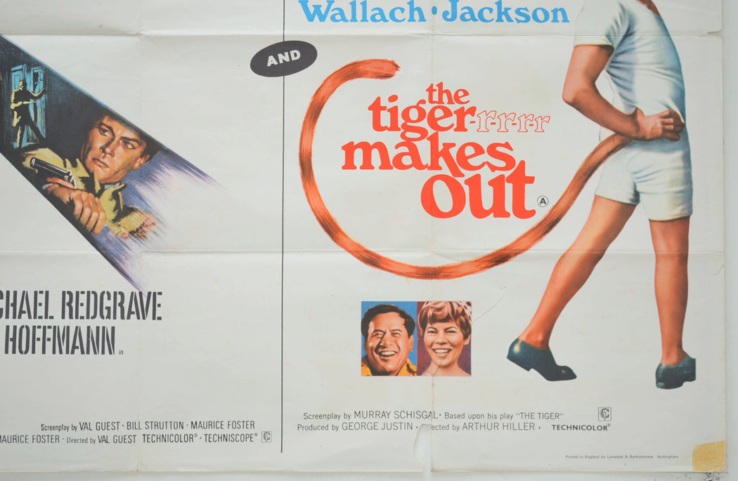 ASSIGNMENT K / THE TIGER MAKES OUT (Bottom Right) Cinema Quad Movie Poster