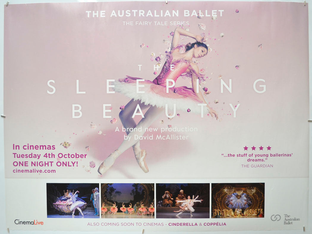 Australian Ballet - The Sleeping Beauty Original Quad Poster - Film Poster - Movie Poster