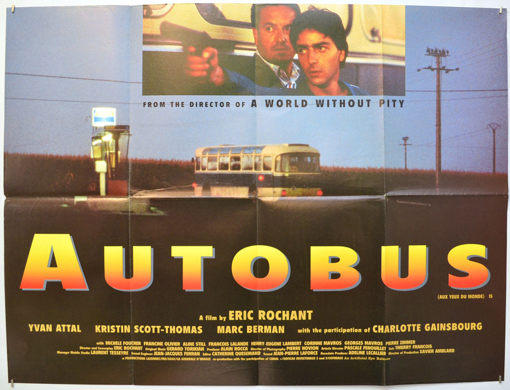 Autobus (a.k.a. Aux yeux du monde) Original Quad Poster - Film Poster - Movie Poster