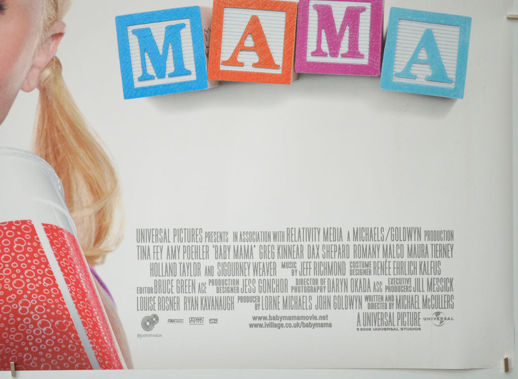 BABY MAMA (Bottom Right) Cinema Quad Movie Poster