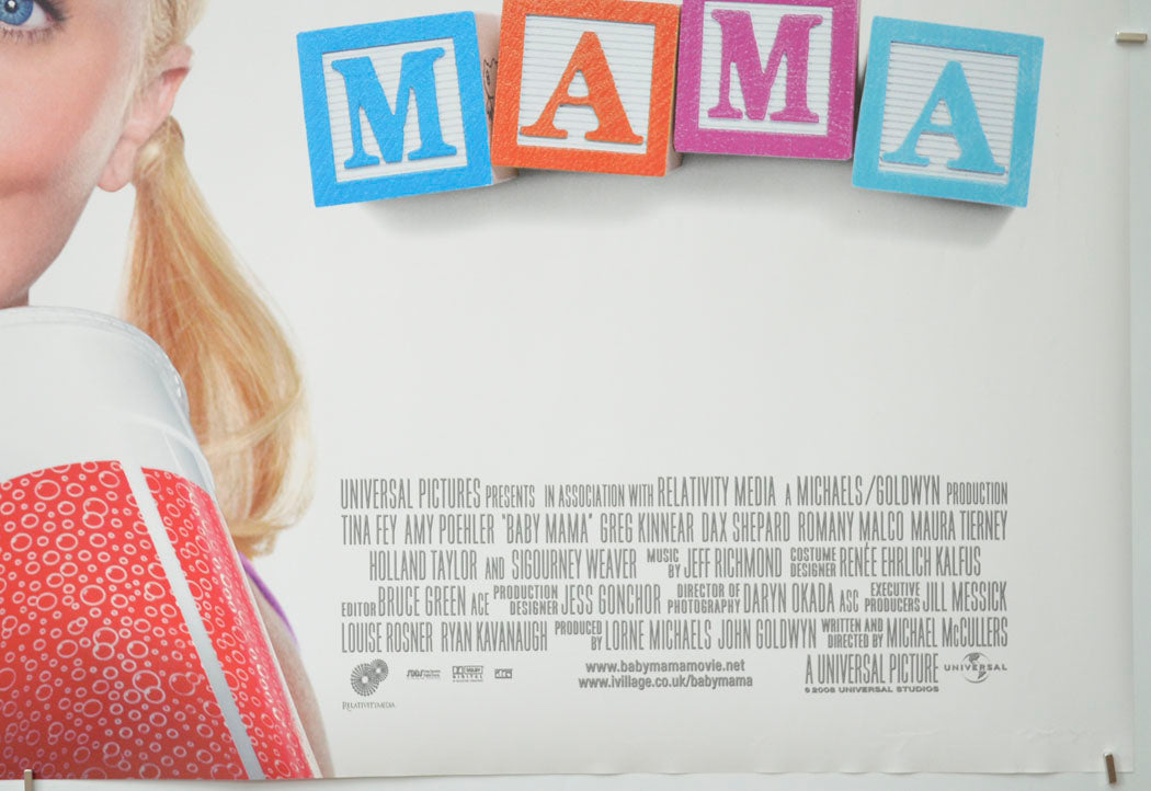 BABY MAMA (Bottom Right) Cinema Quad Movie Poster