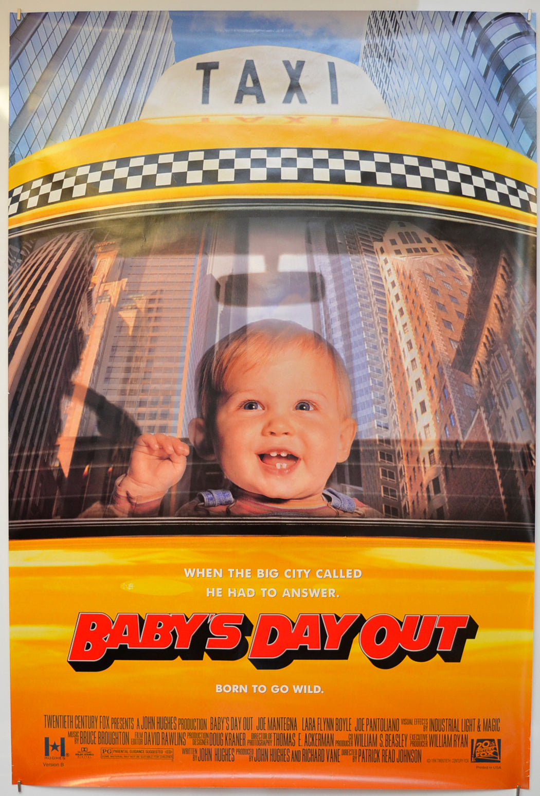 Baby's Day Out (Version B) Original One Sheet Poster - Film Poster - Movie Poster