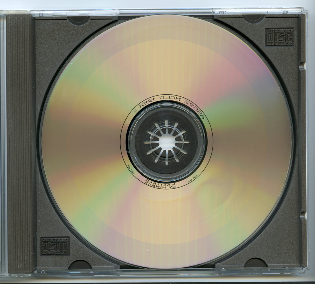 BACK TO THE FUTURE Original CD Soundtrack (CD face)