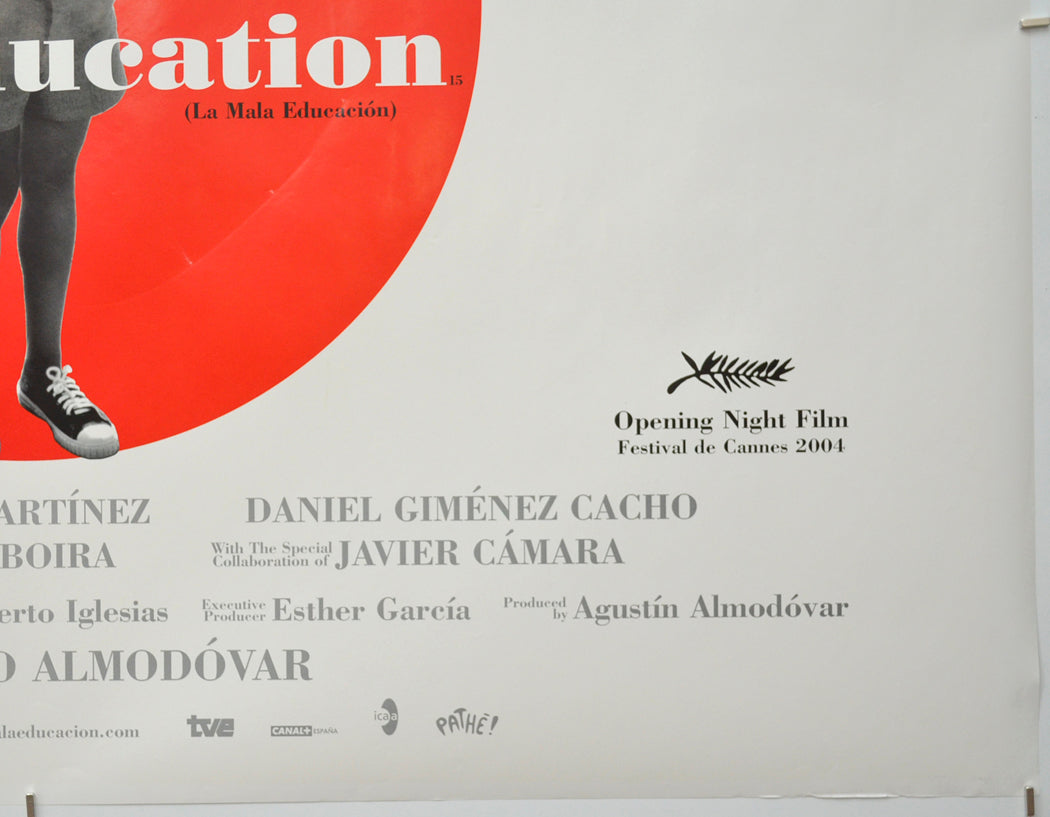 BAD EDUCATION (Bottom Right) Cinema Quad Movie Poster