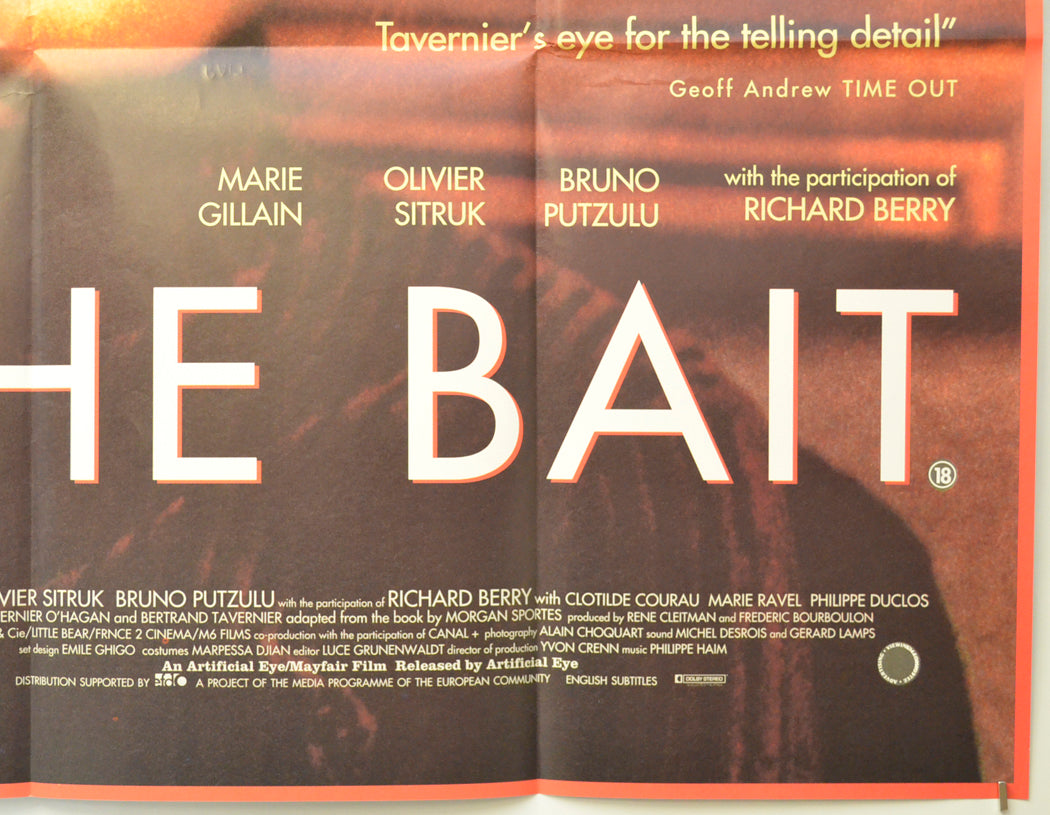THE BAIT (Bottom Right) Cinema Quad Movie Poster