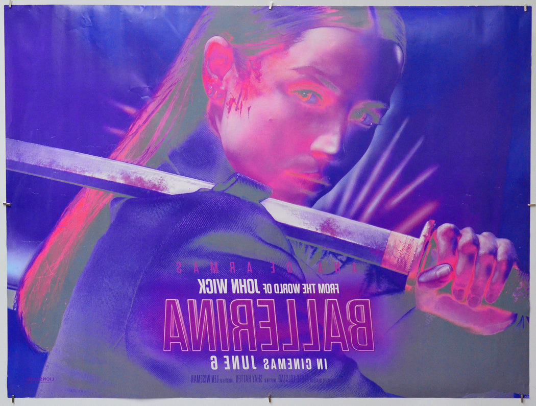 Ballerina (Back) Cinema Quad Movie Poster