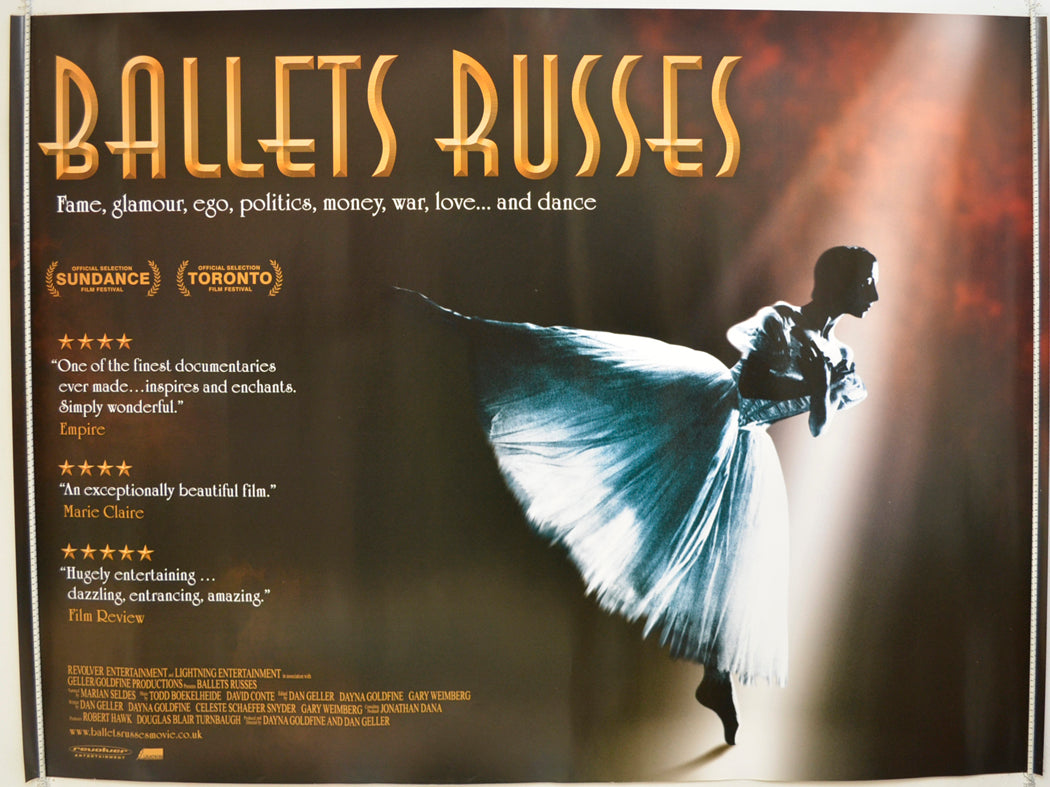 Ballet Russes Original Quad Poster - Film Poster - Movie Poster
