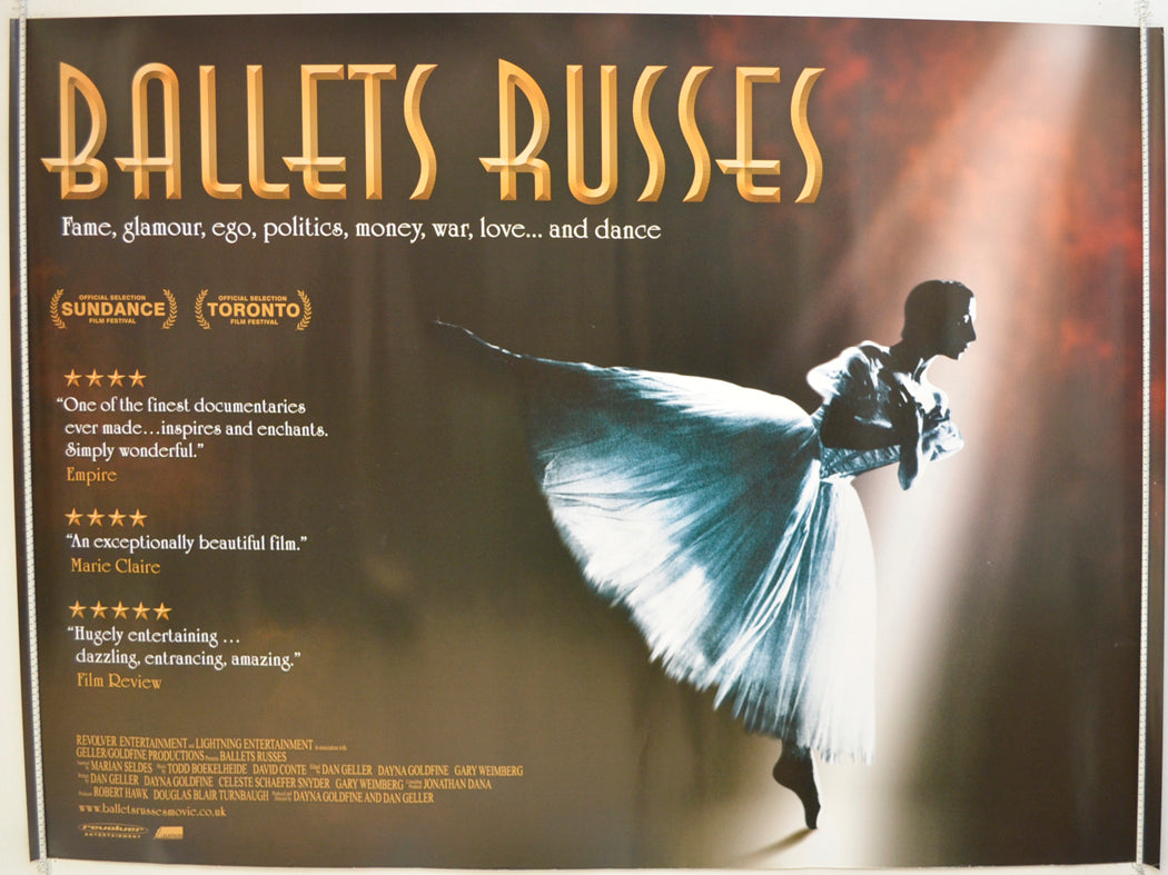 Ballet Russes Original Quad Poster - Film Poster - Movie Poster