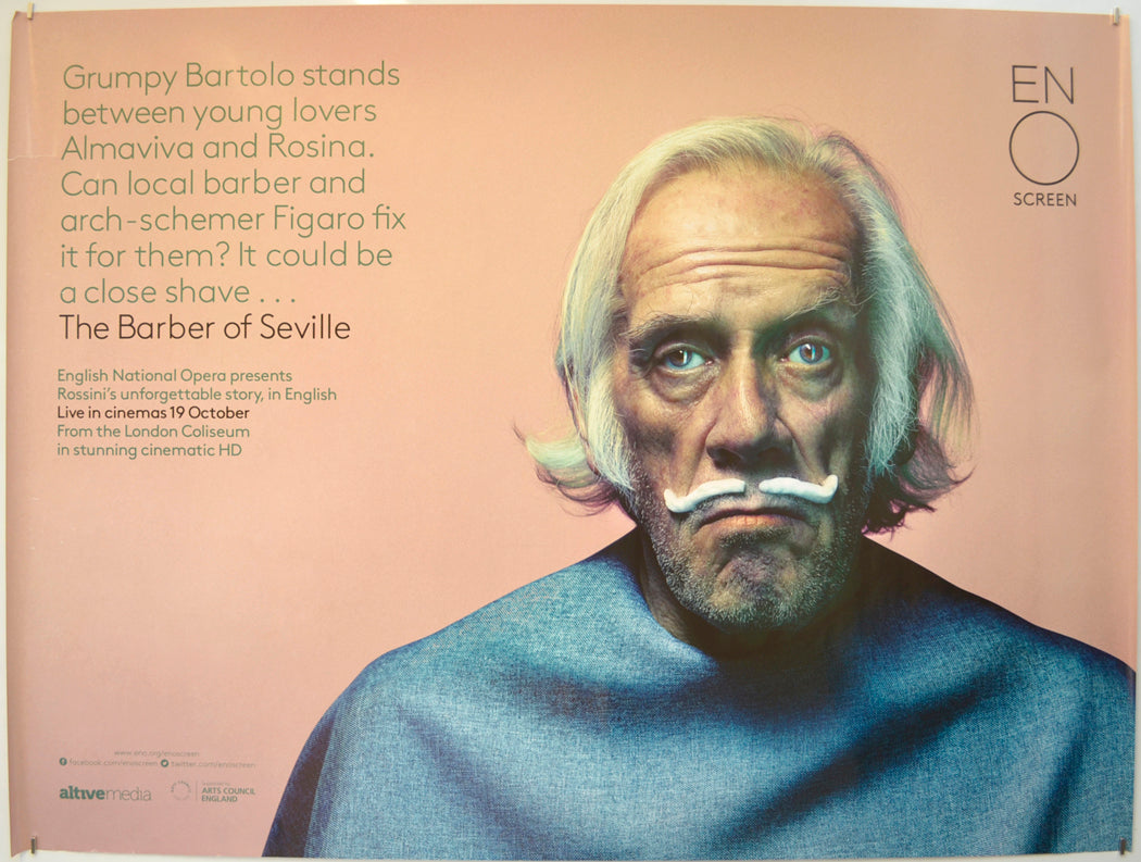 The Barber Of Seville (English National Opera) Original Quad Poster - Film Poster - Movie Poster