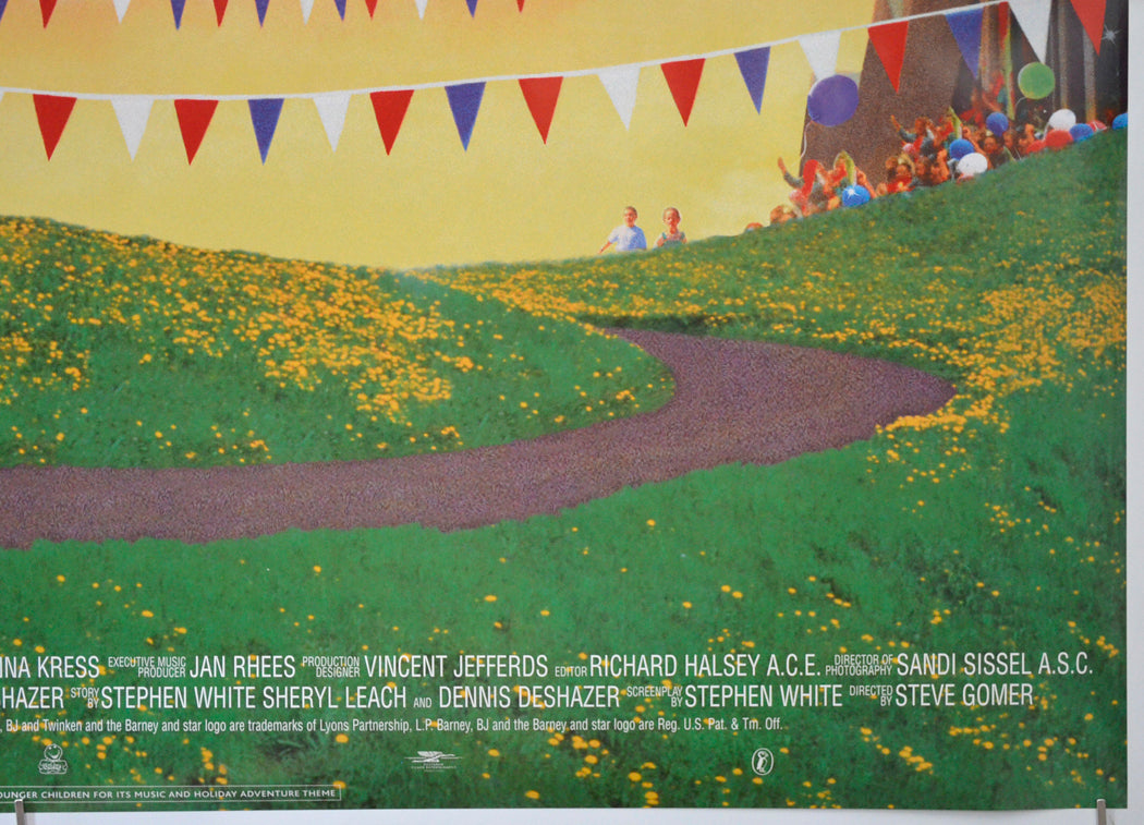 BARNEY’S GREAT ADVENTURE (Bottom Right) Cinema Quad Movie Poster