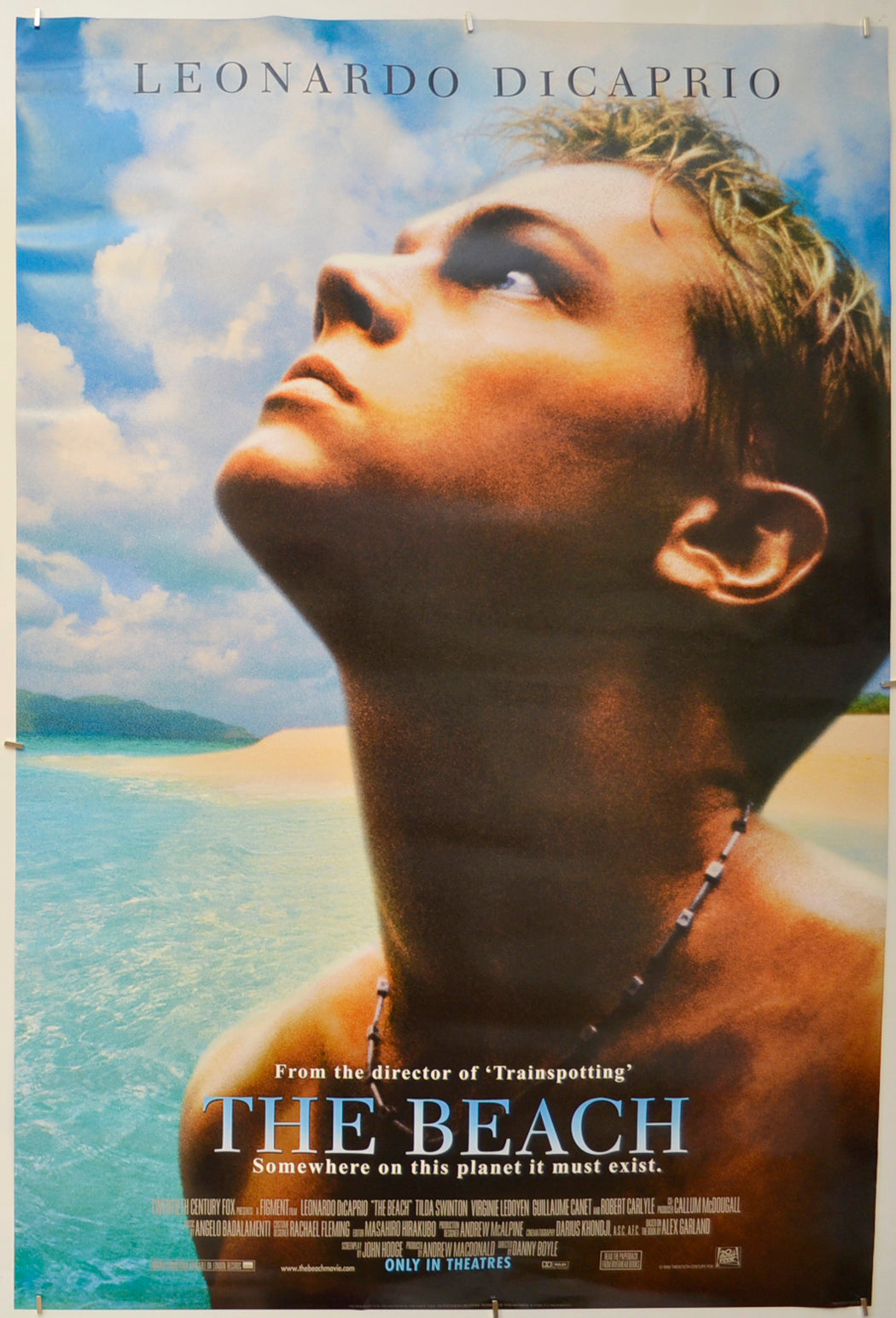 The Beach Original One Sheet Poster - Film Poster - Movie Poster