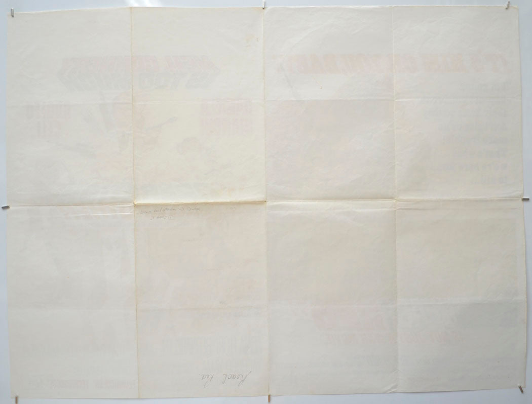 BEACH RED / OPERATION KID BROTHER (Back) Cinema Quad Movie Poster