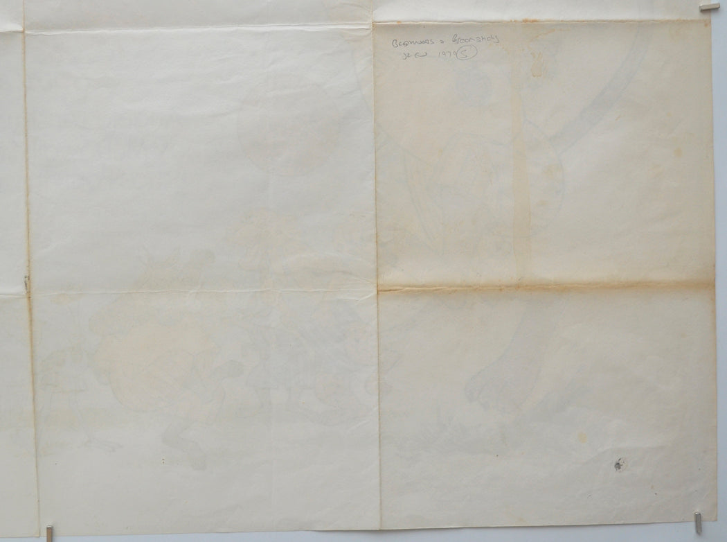 BEDKNOBS AND BROOMSTICKS (Back Bottom Left) Cinema Quad Movie Poster