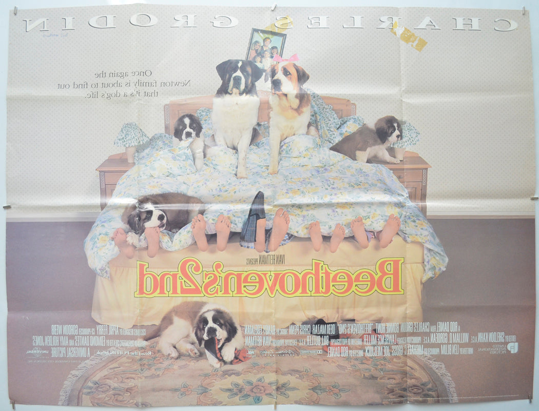 BEETHOVEN’S 2ND (Back) Cinema Quad Movie Poster