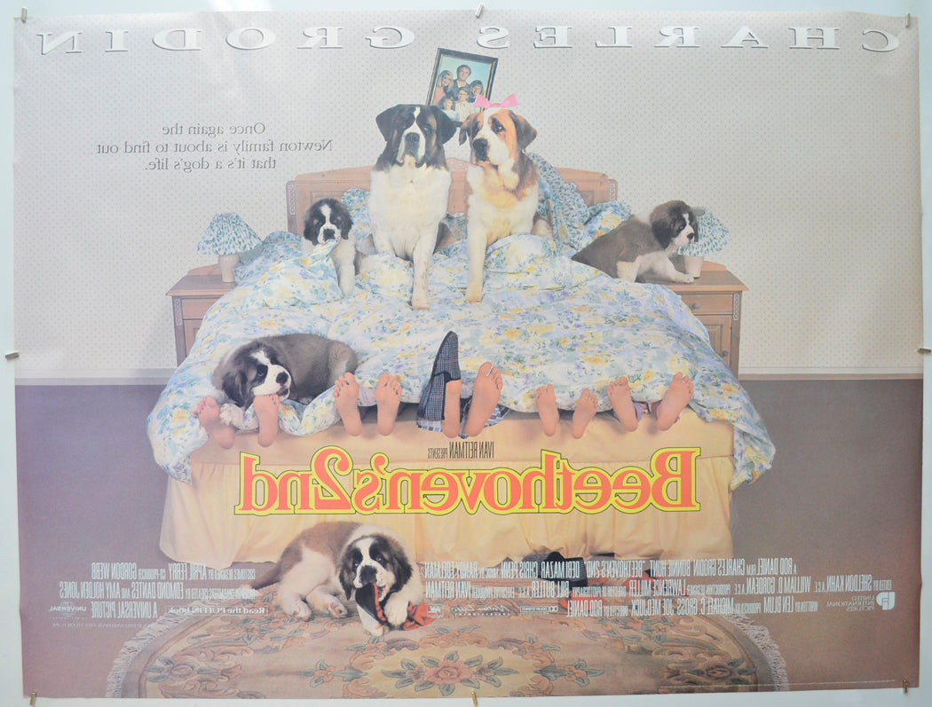 BEETHOVEN’S 2ND (Back) Cinema Quad Movie Poster