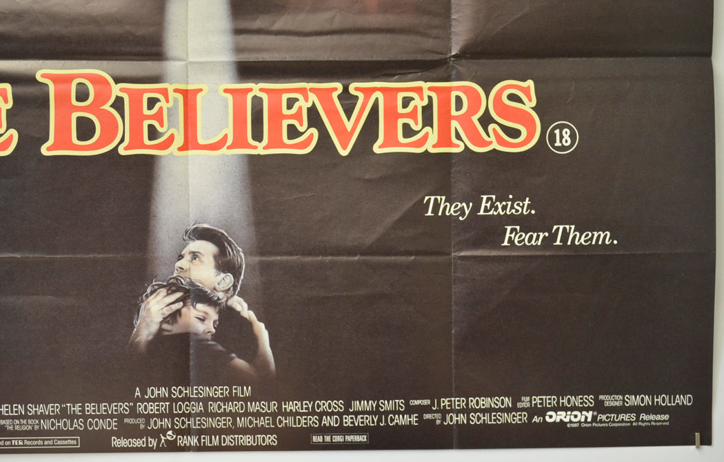 THE BELIEVERS (Bottom Right) Cinema Quad Movie Poster