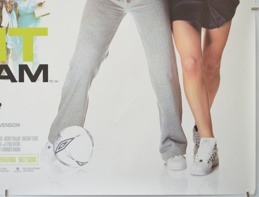 BEND IT LIKE BECKHAM (Bottom Right) Cinema Quad Movie Poster