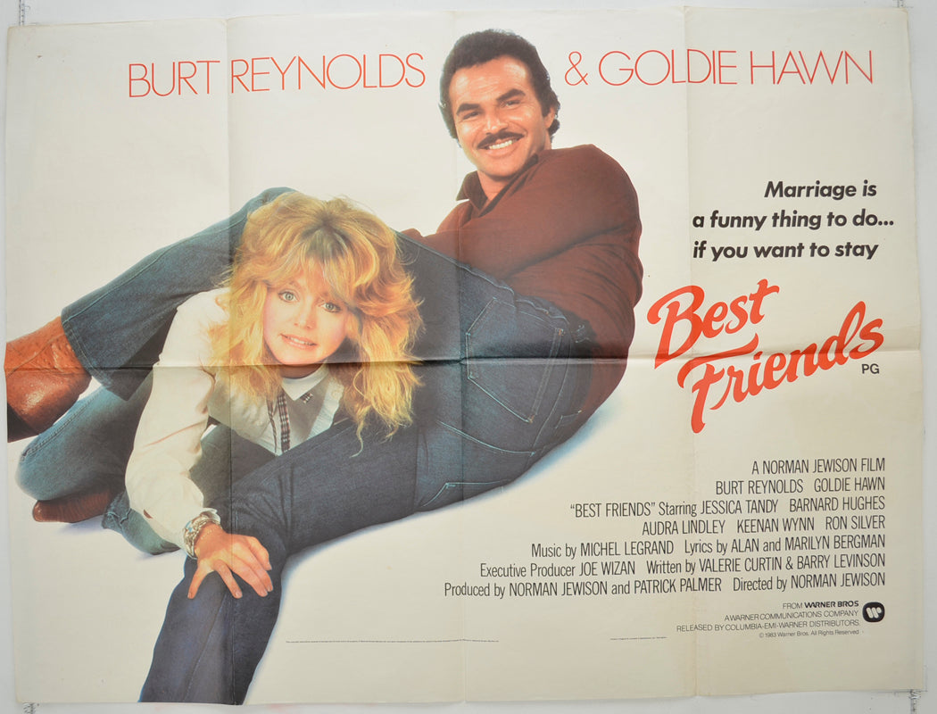 Best Friends Original Quad Poster - Film Poster - Movie Poster