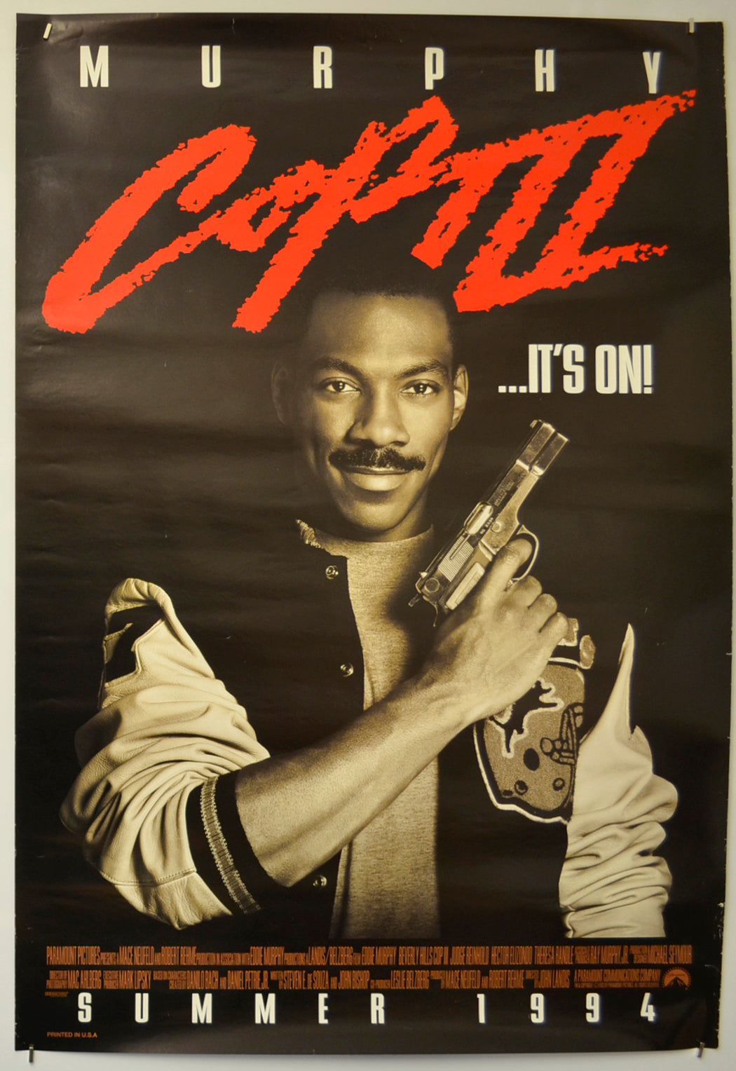 Beverly Hills Cop III (Teaser / Advance Version) Original One Sheet Poster - Film Poster - Movie Poster