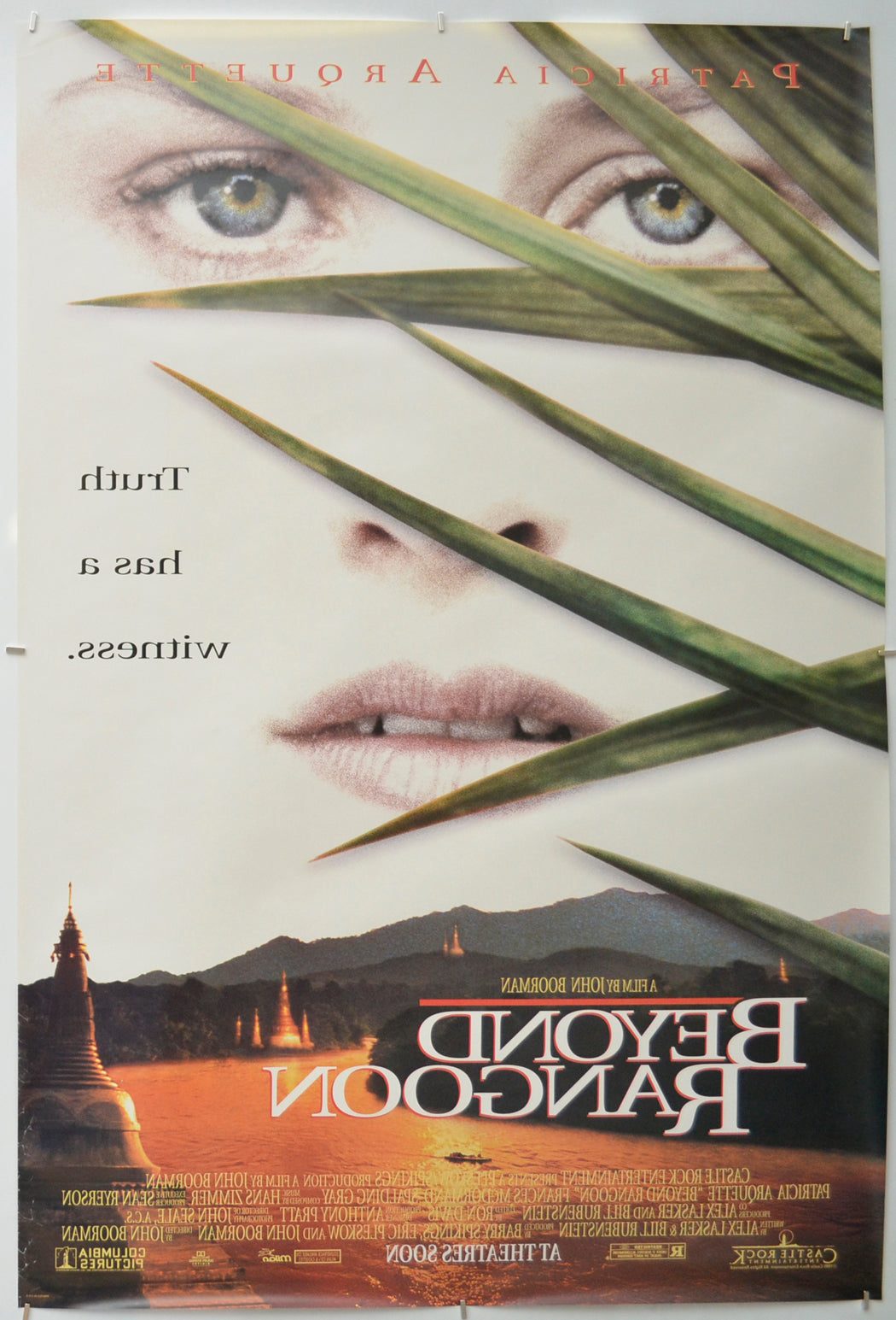 BEYOND RANGOON (Back) Cinema One Sheet Movie Poster