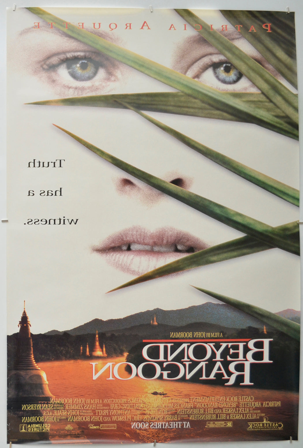 BEYOND RANGOON (Back) Cinema One Sheet Movie Poster