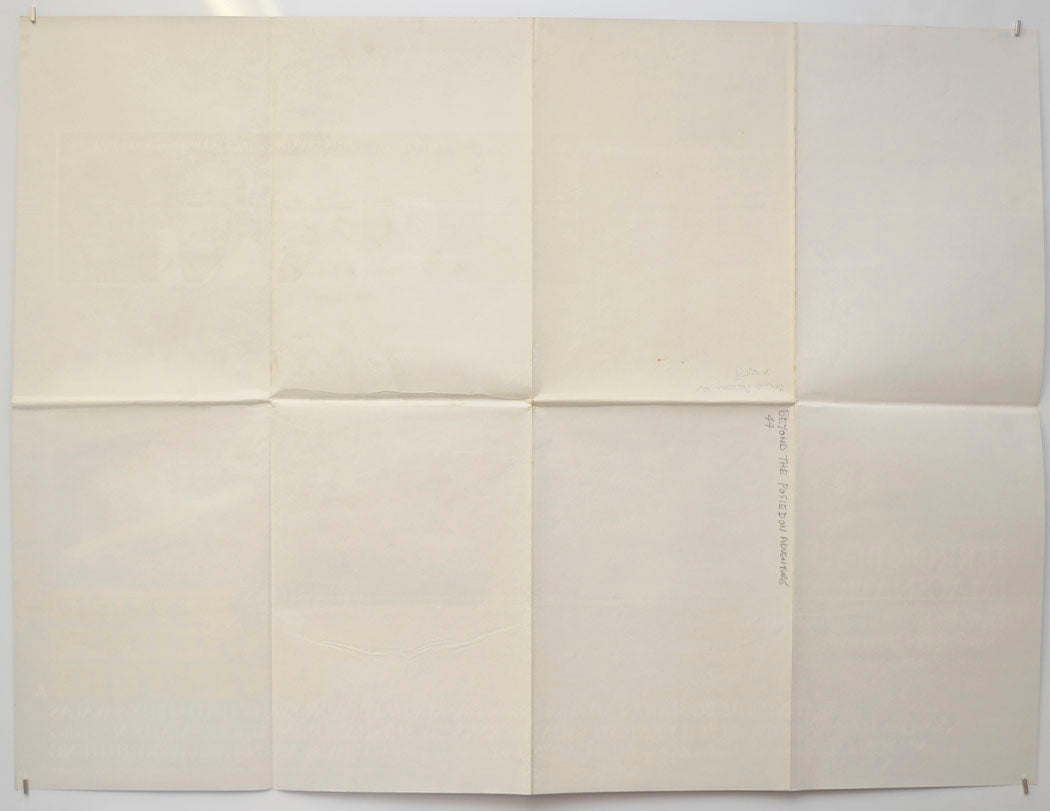 BEYOND THE POSEIDON ADVENTURE (Back) Cinema Quad Movie Poster