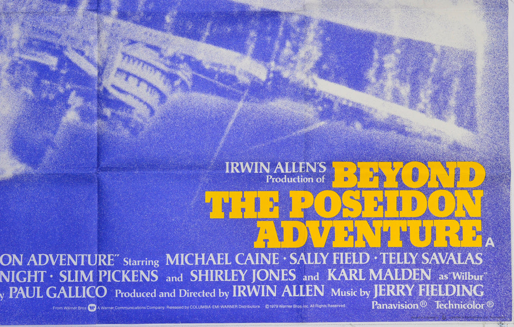 BEYOND THE POSEIDON ADVENTURE (Bottom Right) Cinema Quad Movie Poster