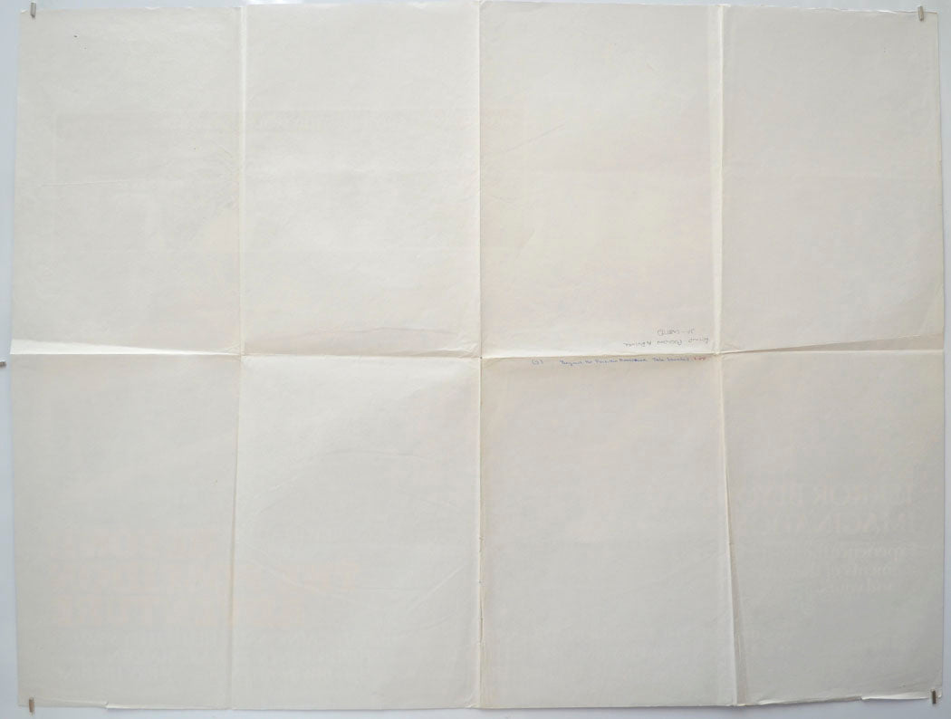 BEYOND THE POSEIDON ADVENTURE (Back) Cinema Quad Movie Poster