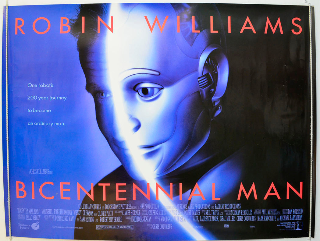 Bicentennial Man Original British Quad Poster - Film Poster - Movie Poster