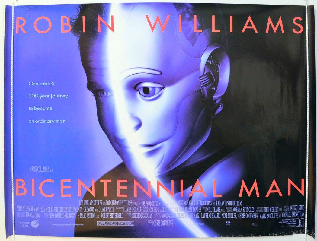 Bicentennial Man Original British Quad Poster - Film Poster - Movie Poster