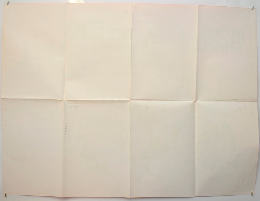 THE BIG BRAWL (Back) Cinema Quad Movie Poster