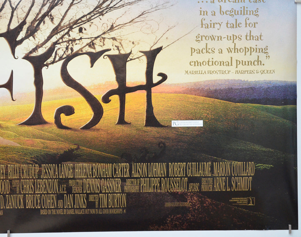 BIG FISH (Bottom Right) Cinema Quad Movie Poster