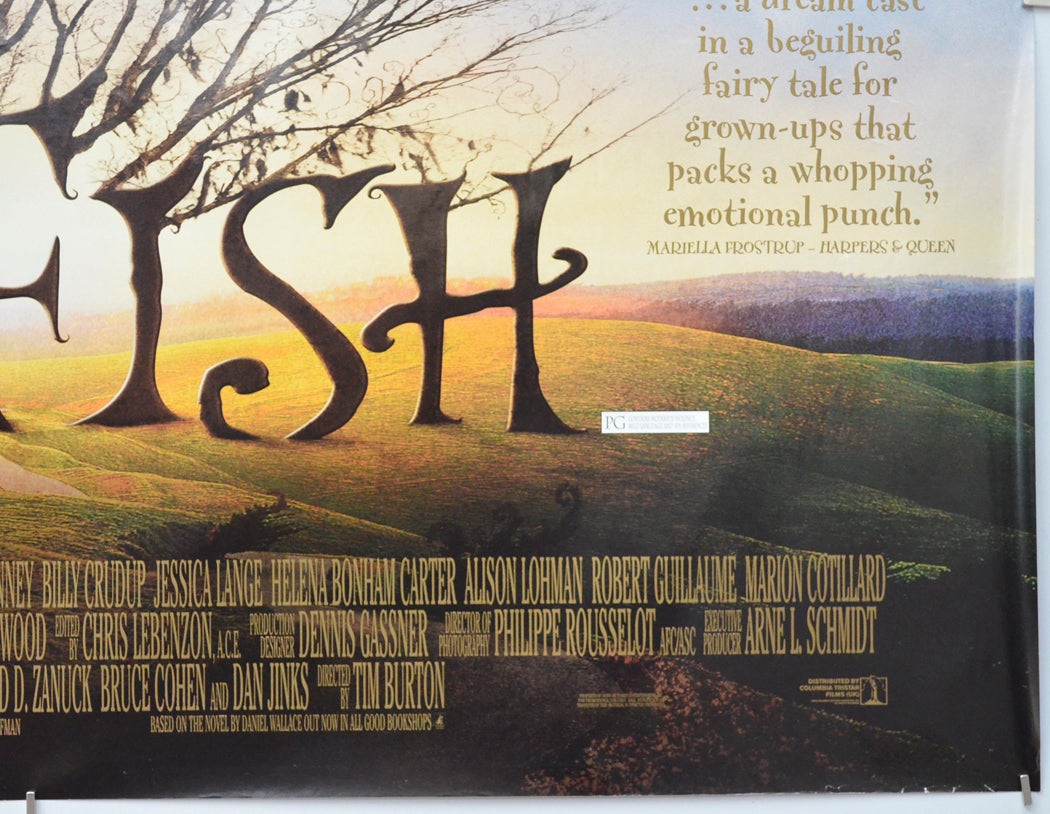 BIG FISH (Bottom Right) Cinema Quad Movie Poster