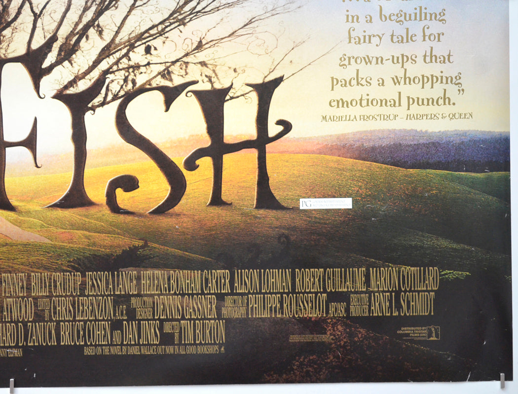 BIG FISH (Bottom Right) Cinema Quad Movie Poster