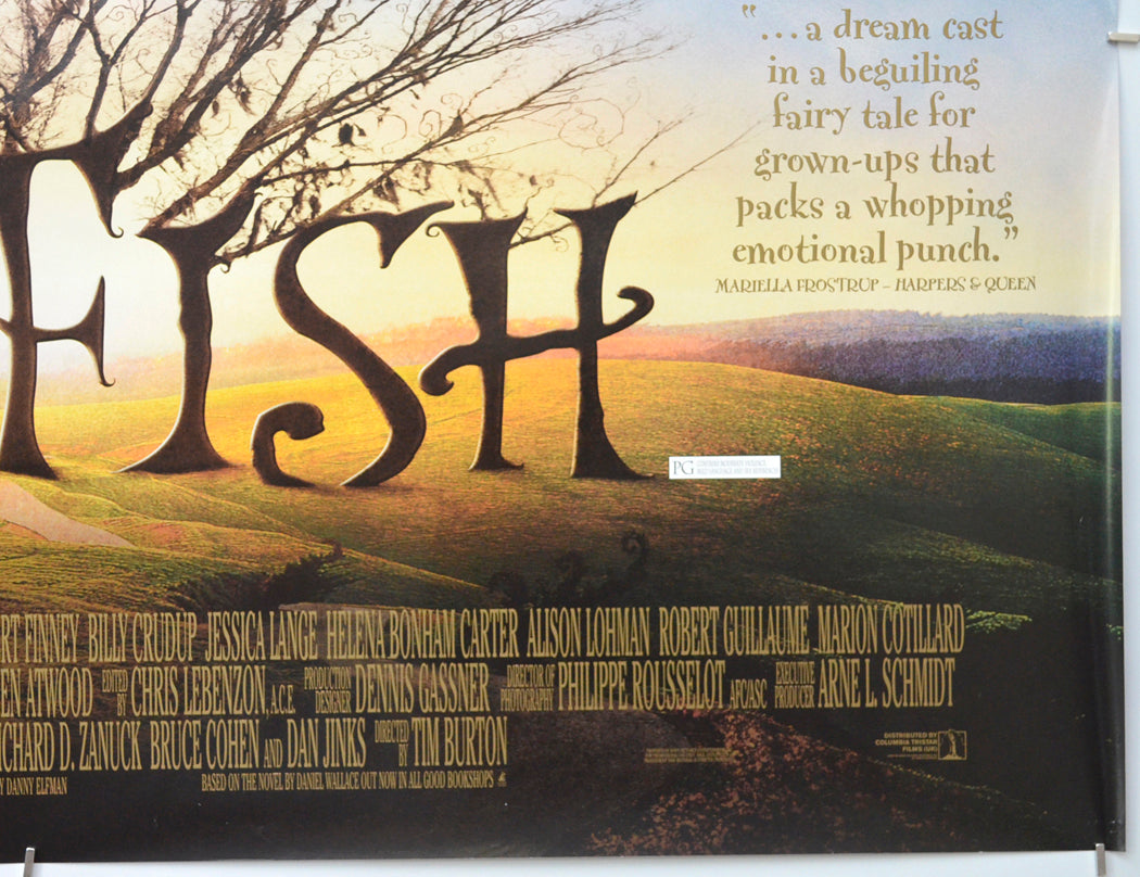 BIG FISH (Bottom Right) Cinema Quad Movie Poster