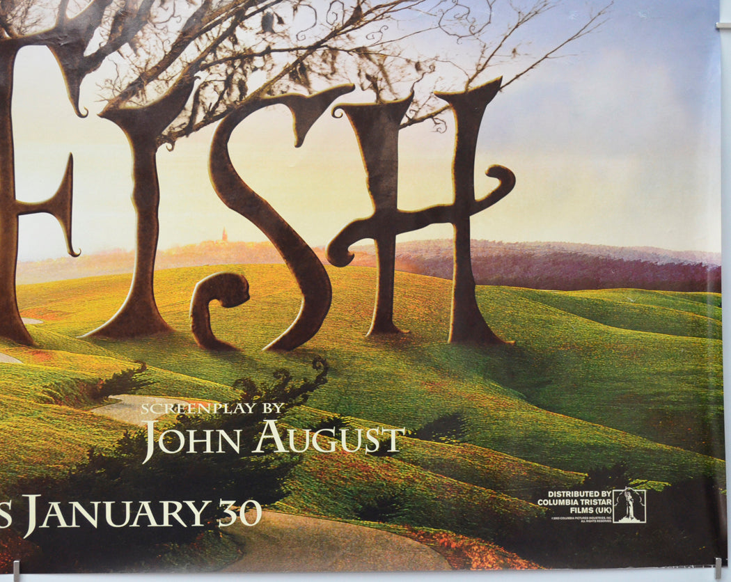 BIG FISH (Bottom Right) Cinema Quad Movie Poster