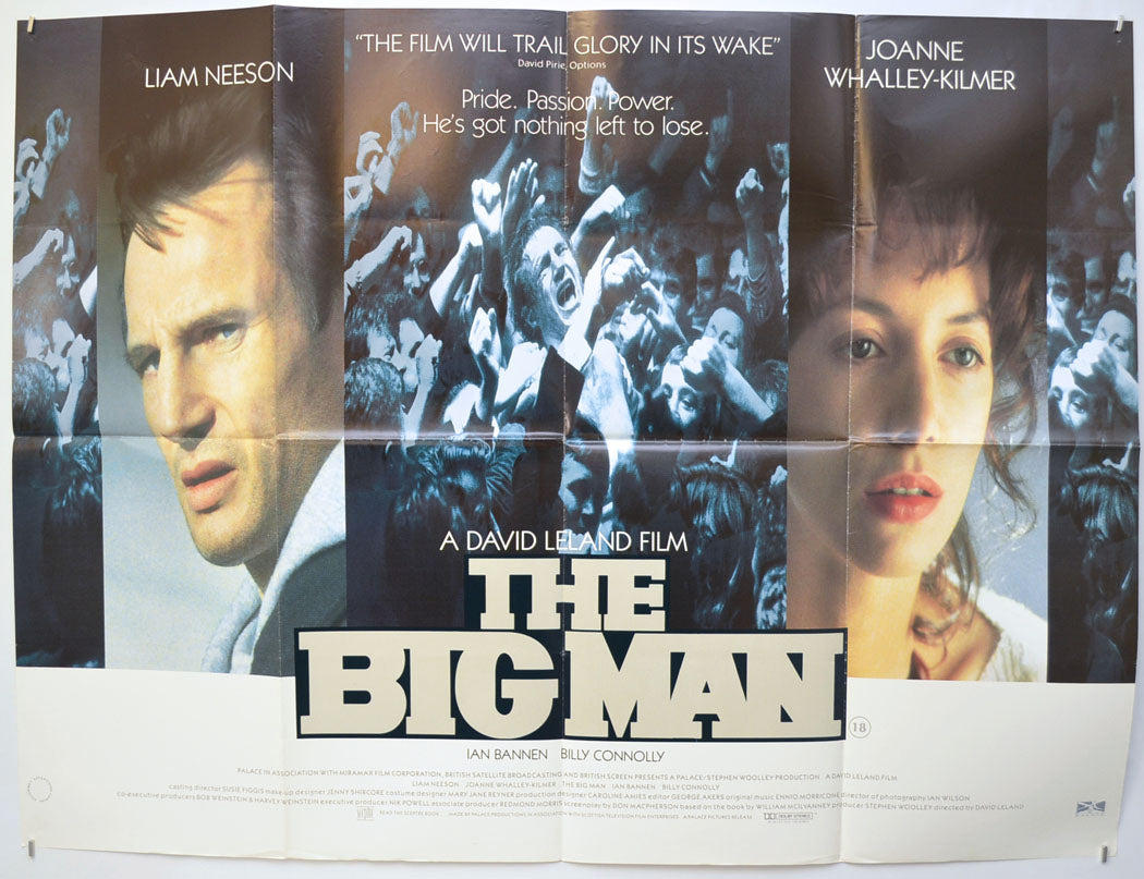 The Big Man Original Quad Poster - Film Poster - Movie Poster