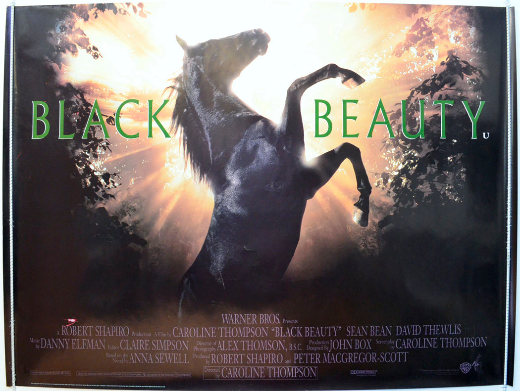 Black Beauty Original British Quad Poster - Film Poster - Movie Poster