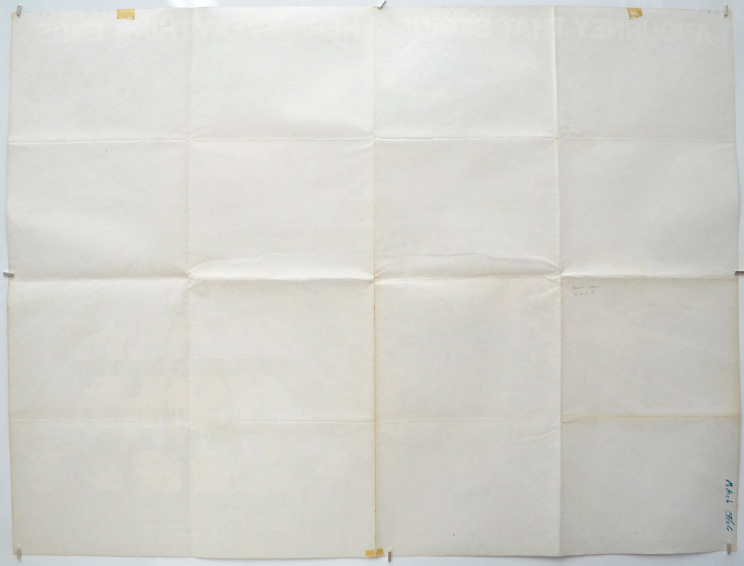 THE BLACK HOLE (Back) Cinema Quad Movie Poster