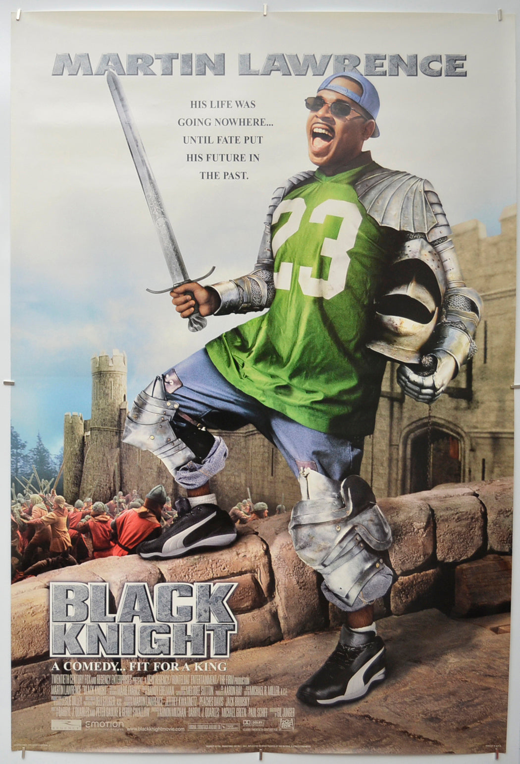 Black Knight Original One Sheet Poster Film Poster Movie Poster Black Knight Original One Sheet Poster Film Poster Movie Poster