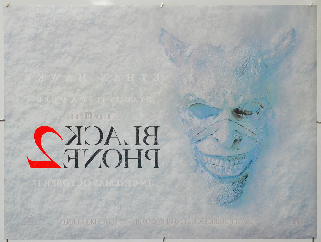 Black Phone 2 (Back) Cinema Quad Movie Poster