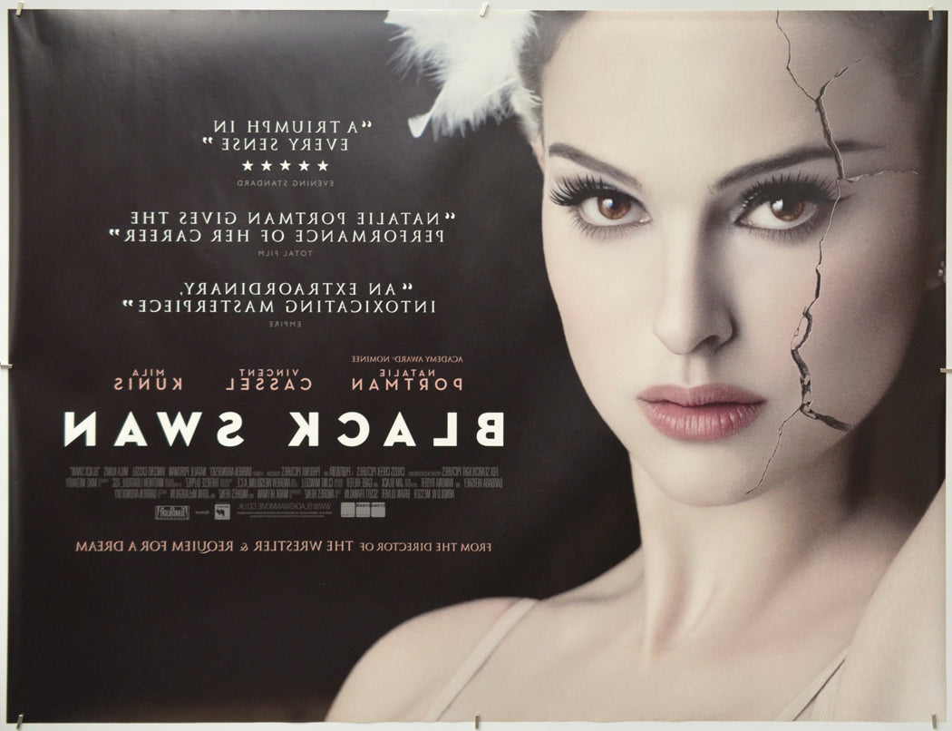 Black Swan (Back) Cinema Quad Movie Poster