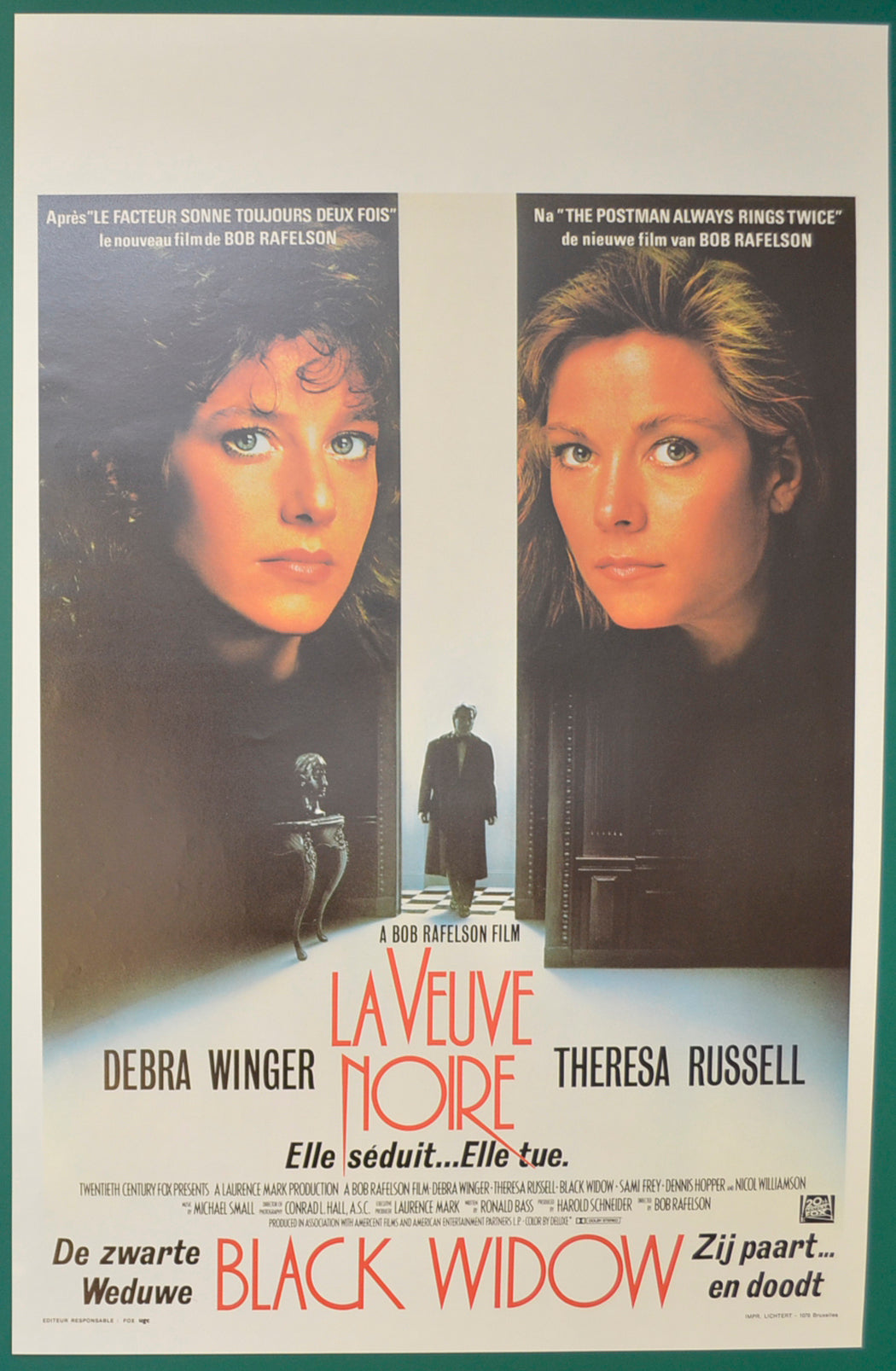 Black Widow Original Belgian Poster - Film Poster - Movie Poster