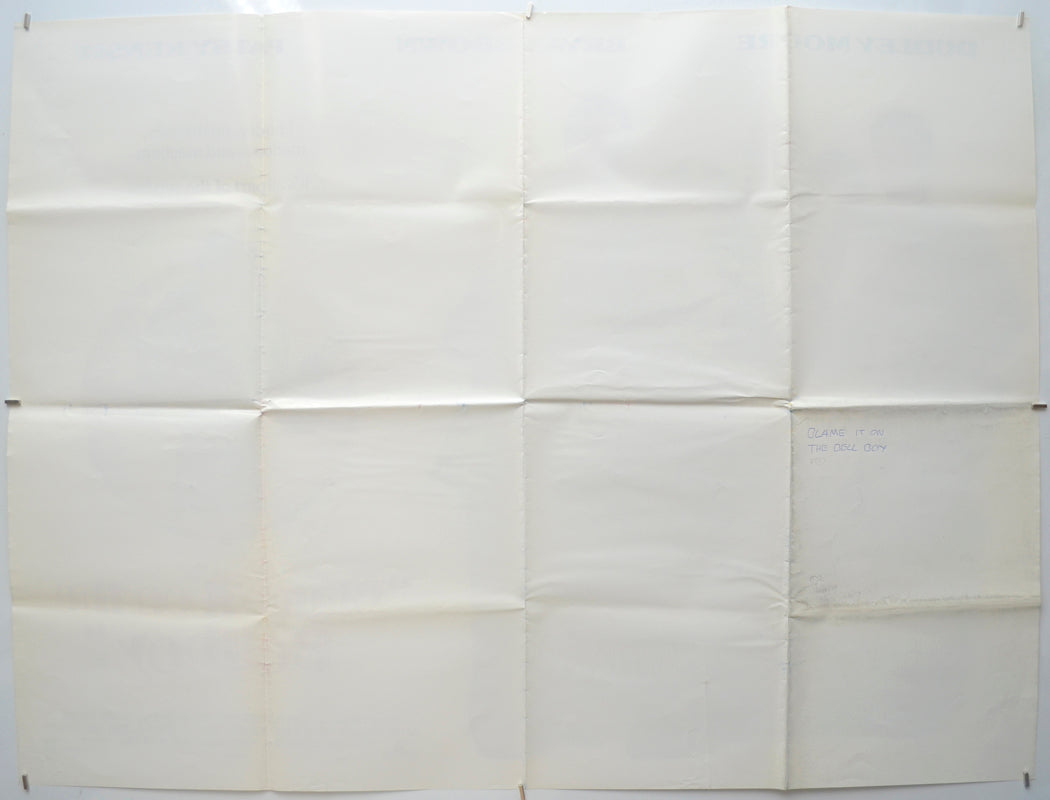 BLAME IT ON THE BELLBOY (Back) Cinema Quad Movie Poster