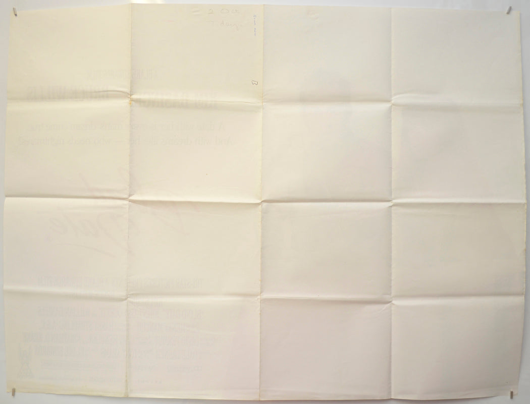 BLIND DATE (Back) Cinema Quad Movie Poster