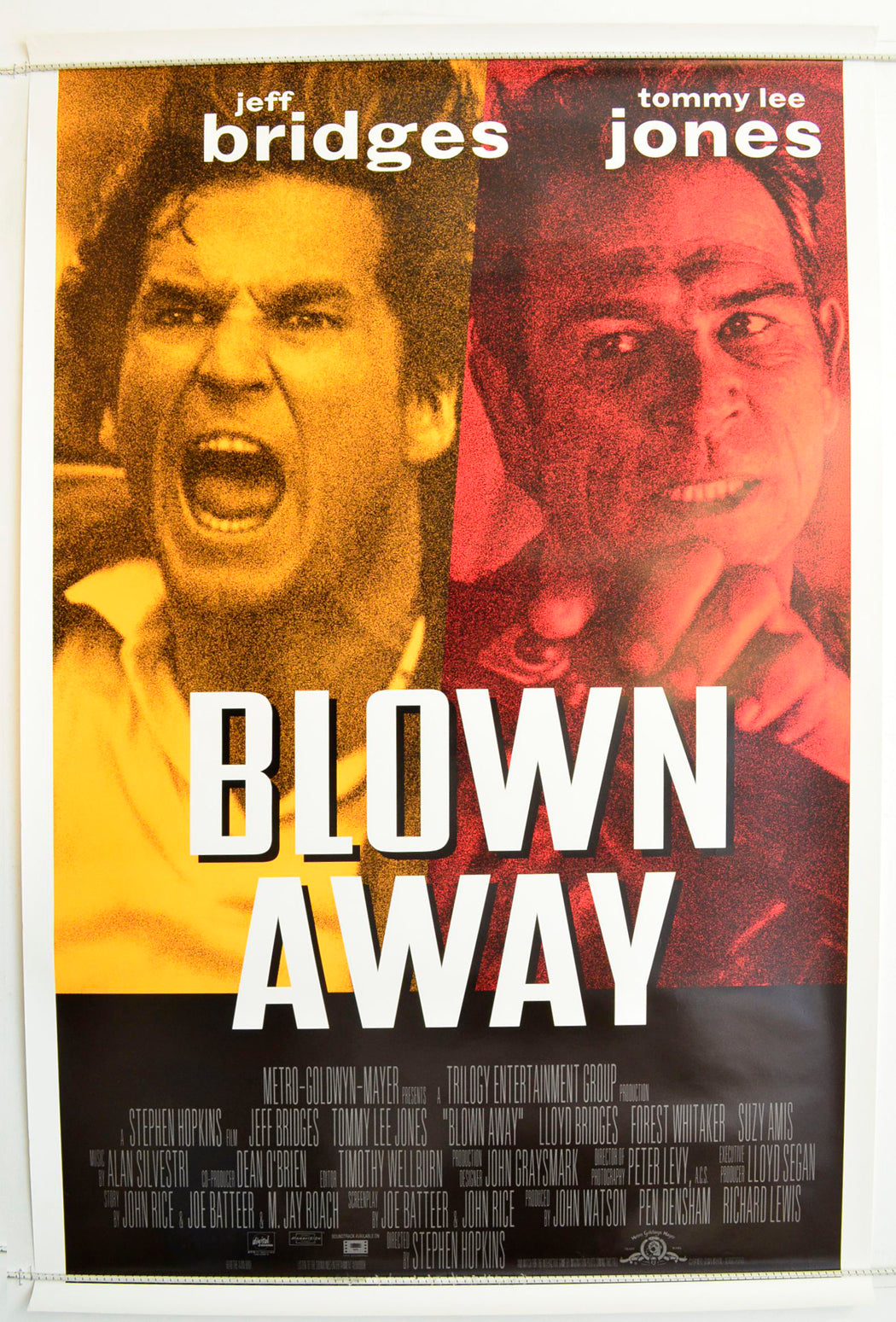 Blown Away Original One Sheet Poster - Film Poster - Movie Poster